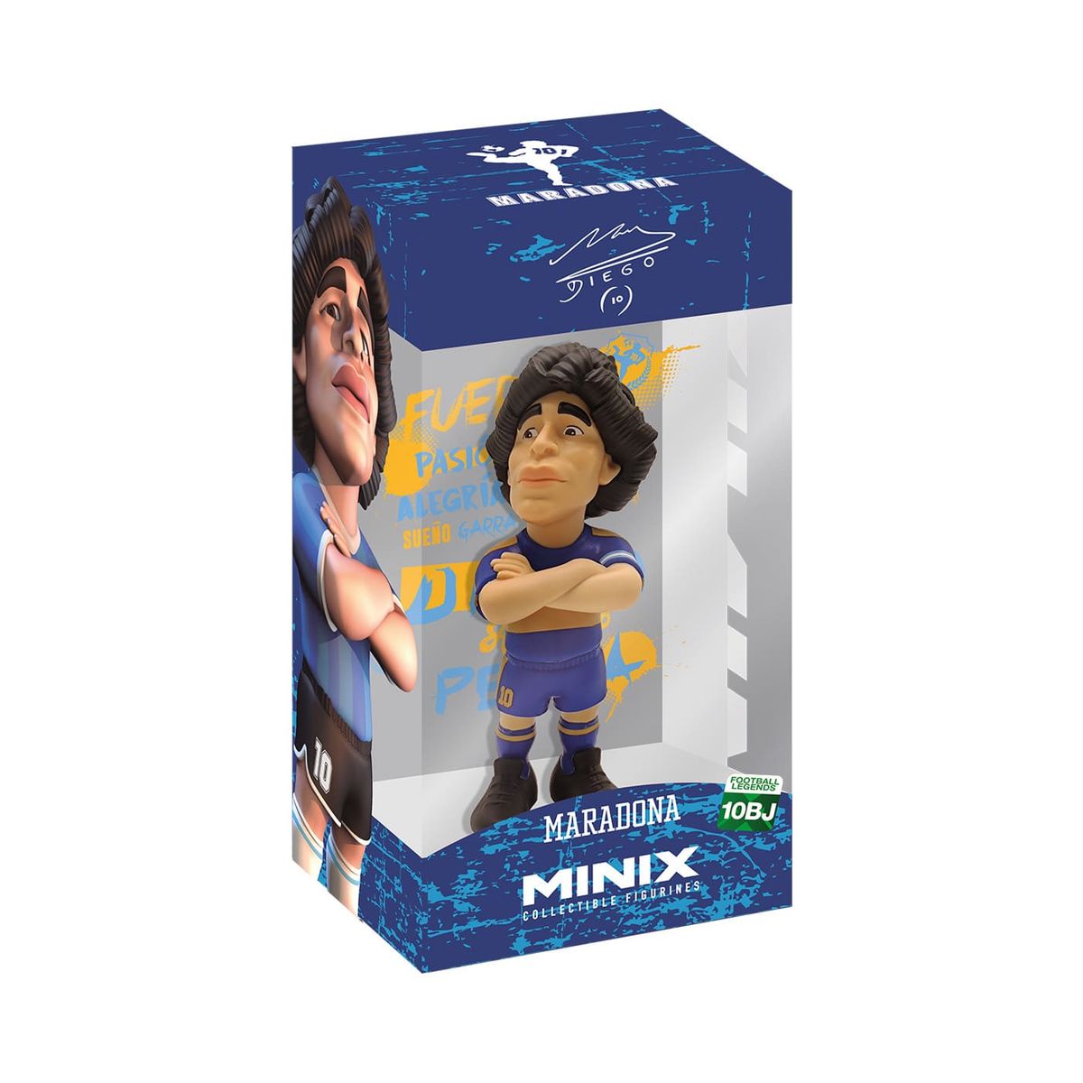 MINIX - Minix Figuras Coleccionable Futbolista Maradona Boca