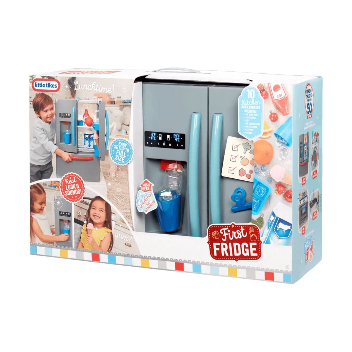 LITTLE TIKES - Set de Nevera Interactiva con Accesorios Little Tikes