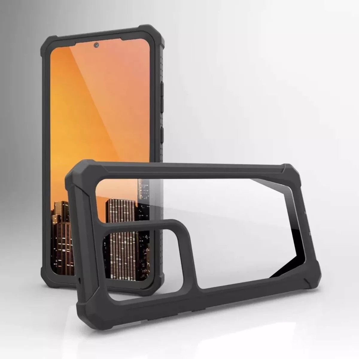 GENERICO - Estuche Reforzado 2 en 1 Protector Para Redmi 12C