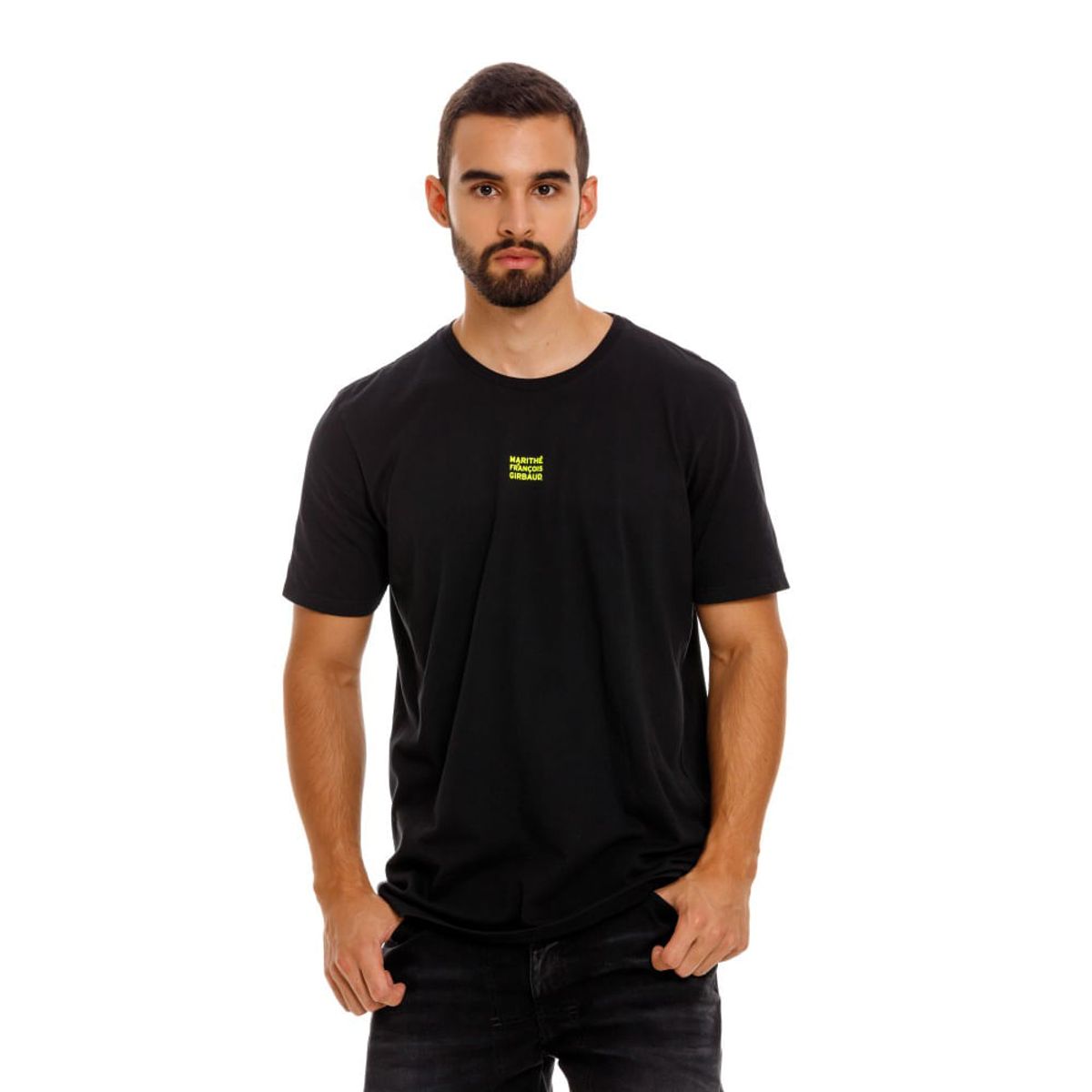 MARITHE FRANCOIS GIRBAUD - Camiseta Manga Corta Para Hombre Lúnivers Girbaud