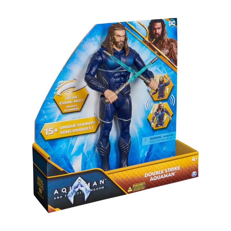 DC COMICS - Figura De Acción 30 cm Acuaman Con Mecanismo Y Sonidos