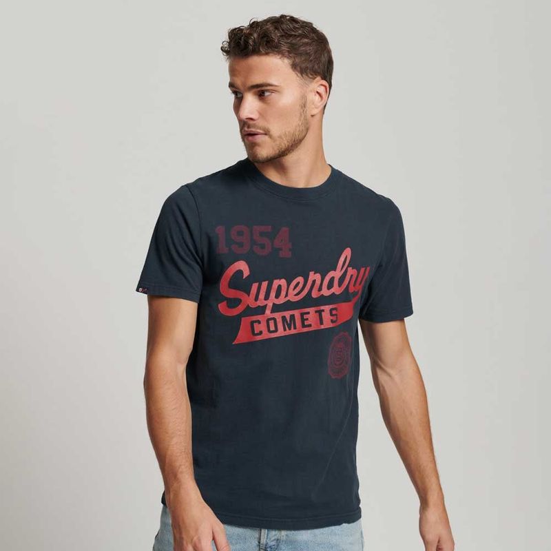 SUPERDRY - Camiseta Para Hombre Vintage Home Run Superdry