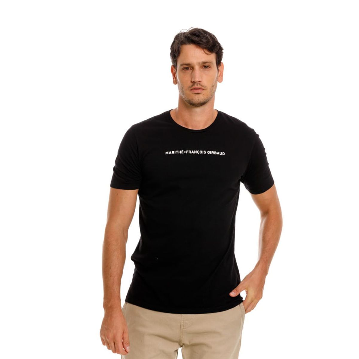 MARITHE FRANCOIS GIRBAUD - Camiseta Manga Corta Para Hombre Lúnivers Girbaud