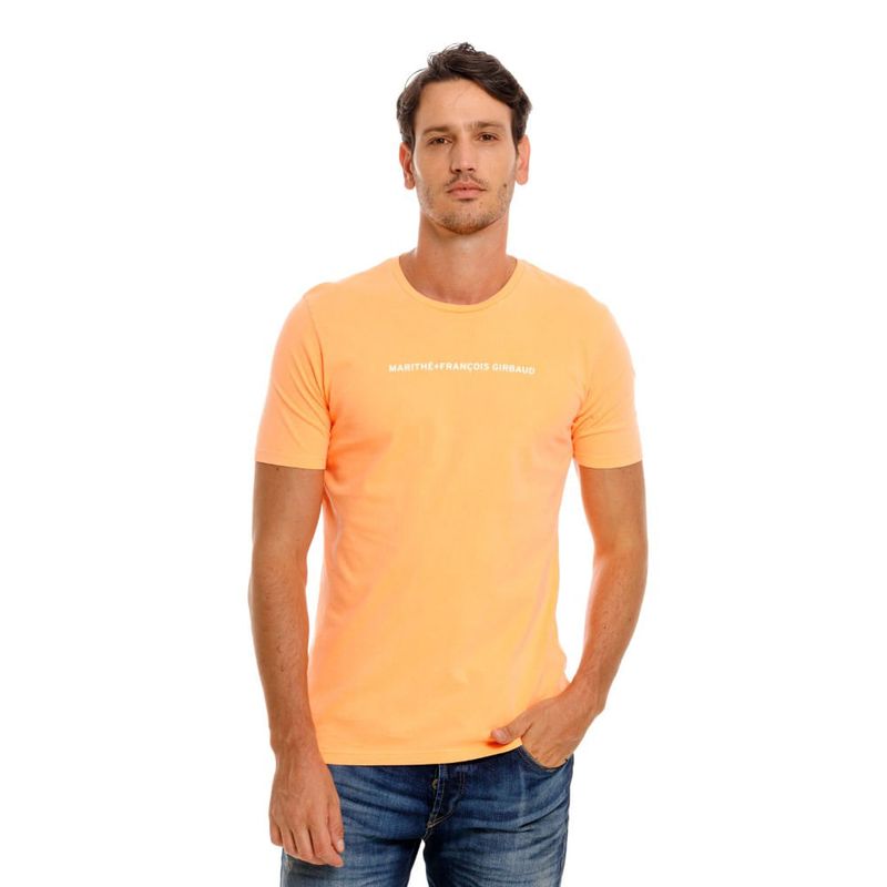 MARITHE FRANCOIS GIRBAUD - Camiseta Manga Corta Para Hombre Lúnivers Girbaud