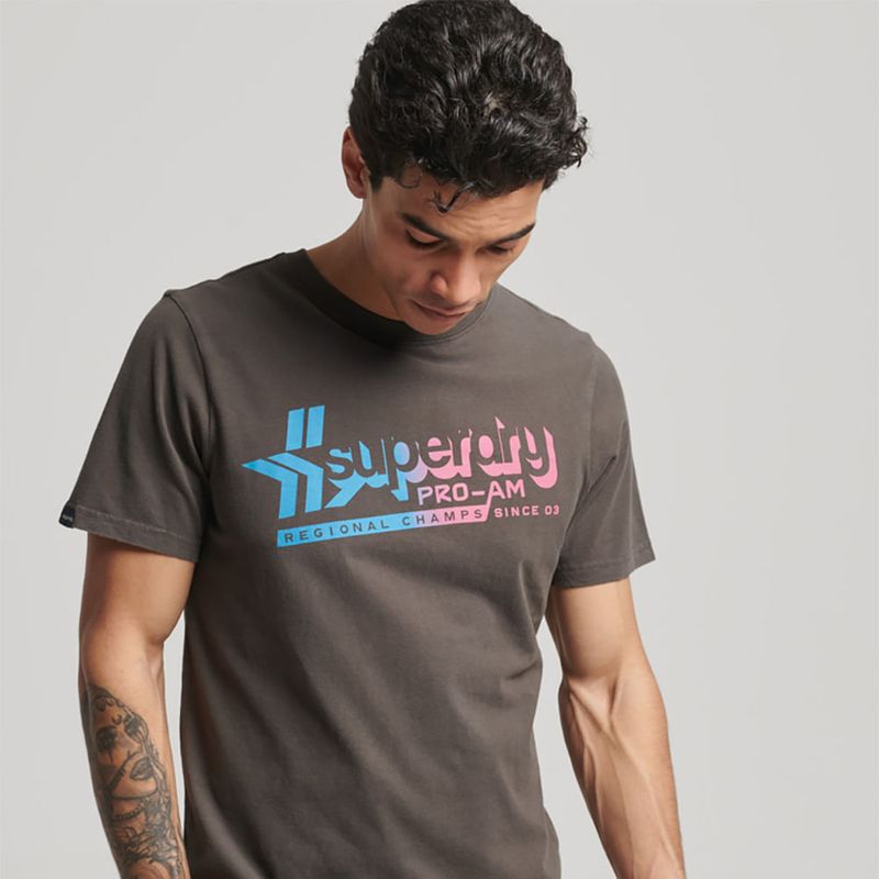 SUPERDRY - Camiseta Para Hombre Vintage Shadow Tee Superdry
