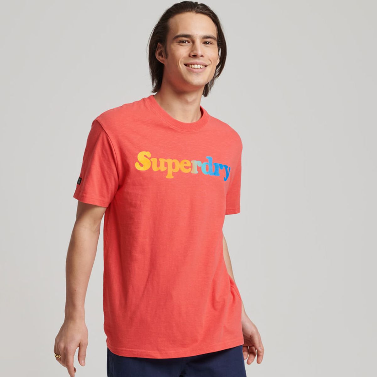SUPERDRY - Camiseta Para Hombre Vintage Cali Stripe Tee Superdry