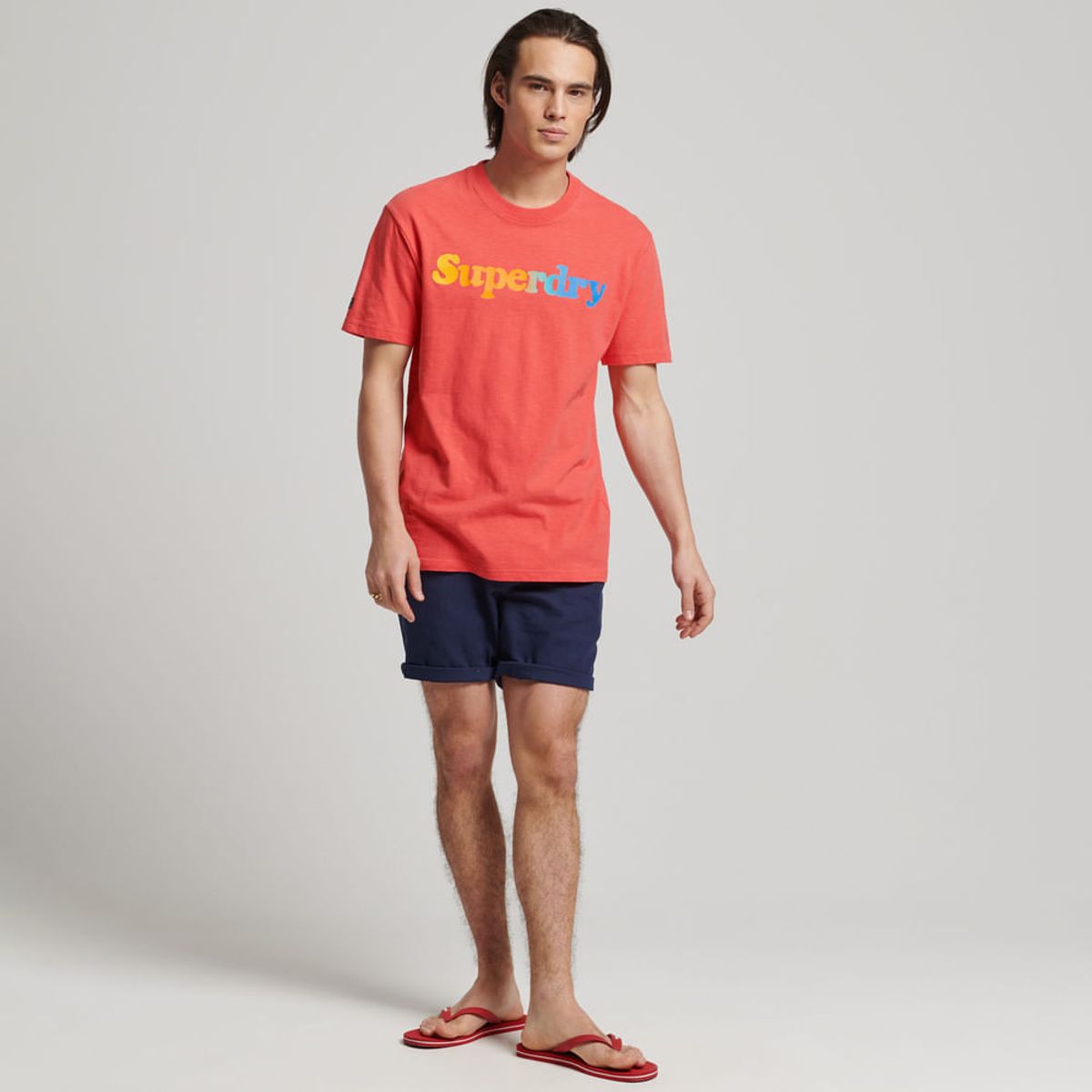 SUPERDRY - Camiseta Para Hombre Vintage Cali Stripe Tee Superdry