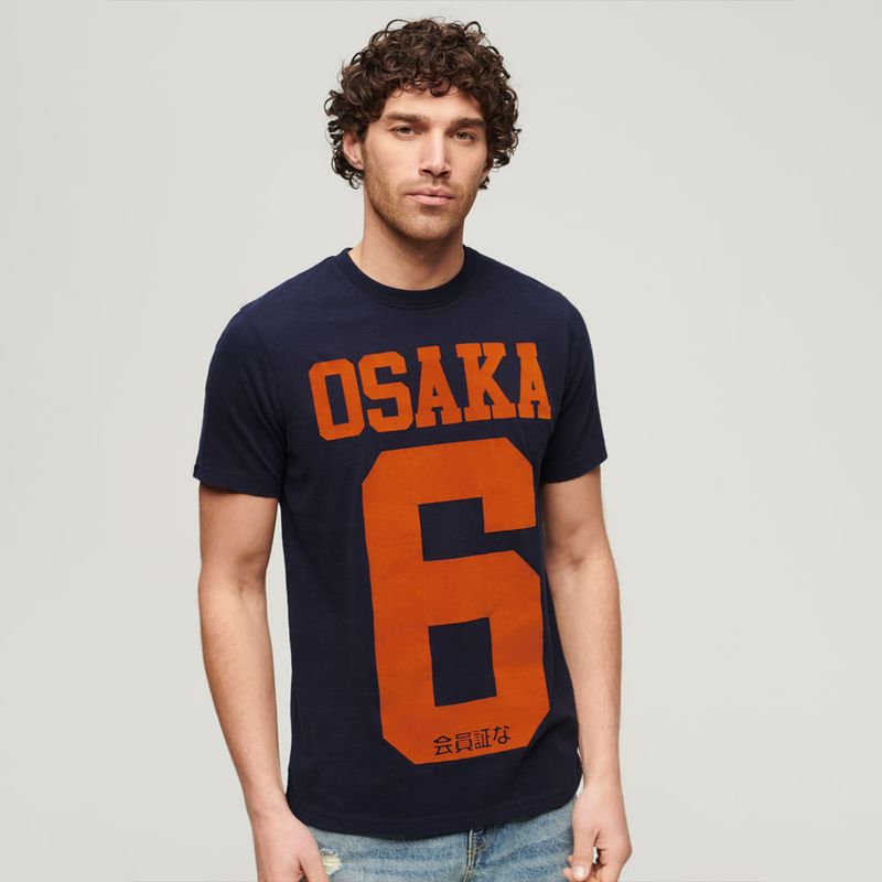 SUPERDRY - Camiseta Para Hombre Osaka Superdry
