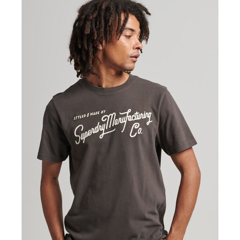 SUPERDRY - Camiseta Manga Corta Para Hombre Vintage Styled & Made Superdry