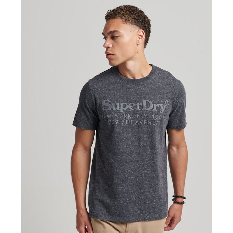 SUPERDRY - Camiseta Para Hombre Vintage Venue Tonal Tee Superdry