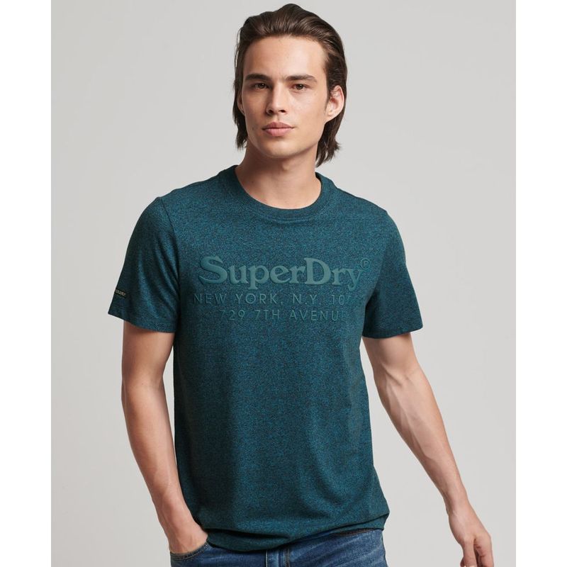 SUPERDRY - Camiseta Para Hombre Vintage Venue Tonal Tee Superdry