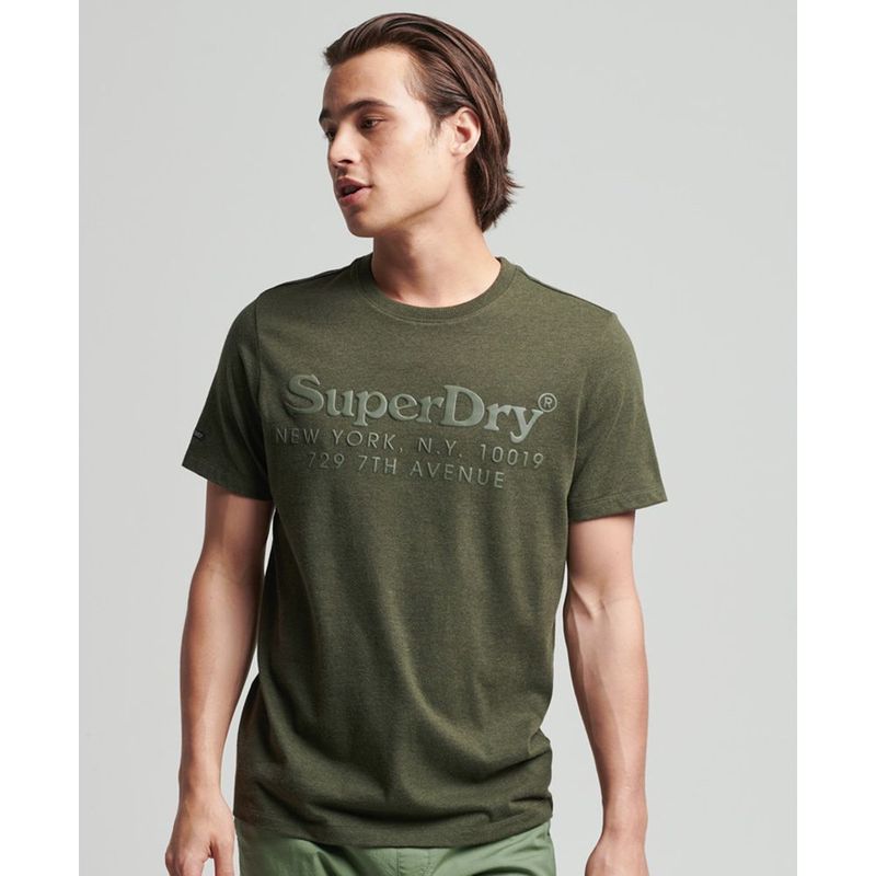 SUPERDRY - Camiseta Para Hombre Vintage Venue Tonal Tee Superdry