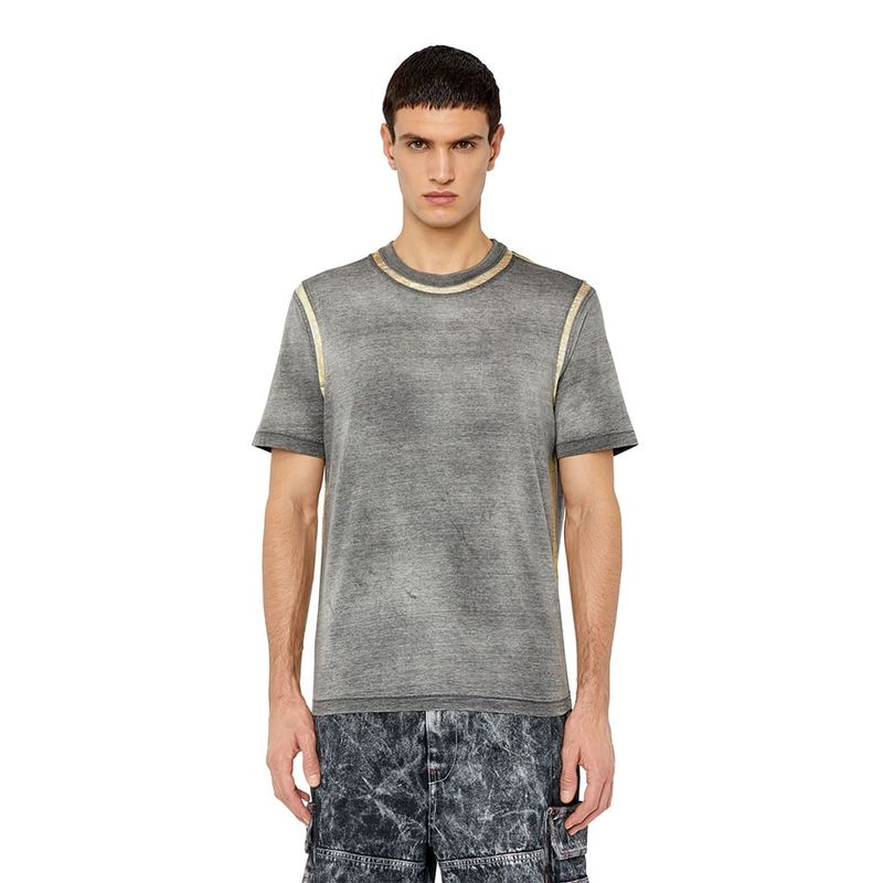 DIESEL - Camiseta Manga Corta Para Hombre T-Justindi Diesel