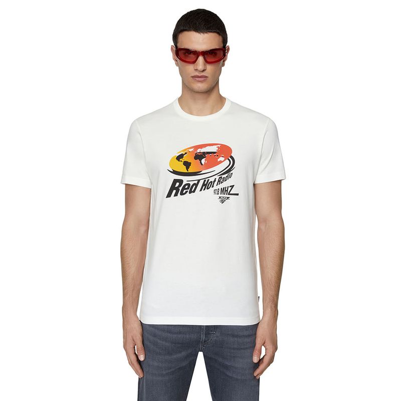 DIESEL - Camiseta Manga Corta Para Hombre T-Diegor-E3 Diesel