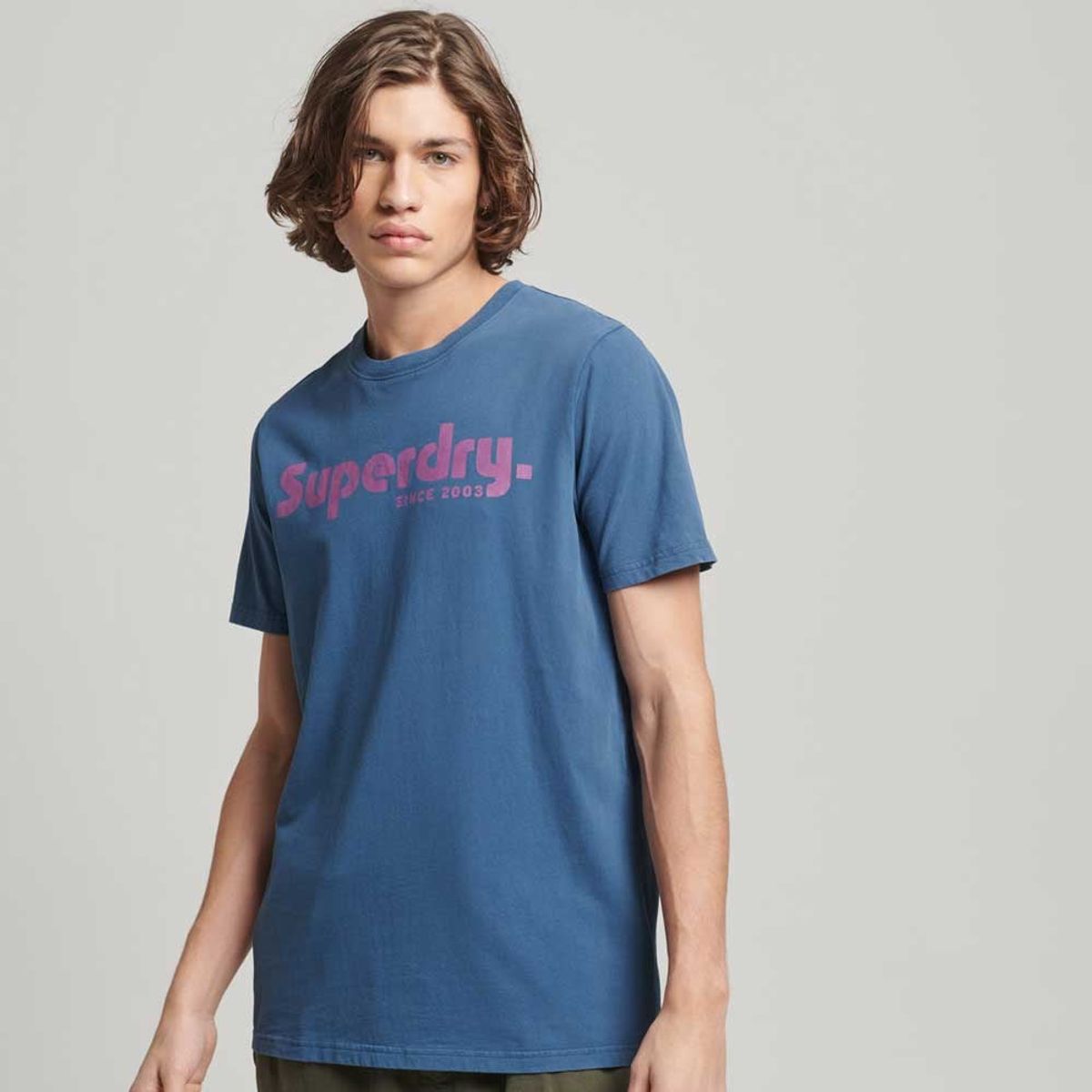 SUPERDRY - Camiseta Manga Corta Para Hombre Vintage Terrain Classic Tee Superdry