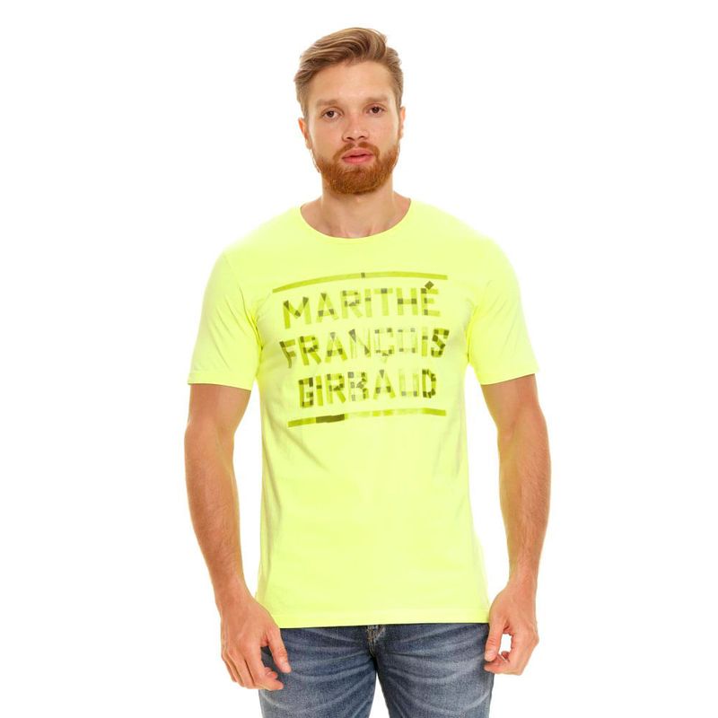 MARITHE FRANCOIS GIRBAUD - Camiseta Manga Corta Para Hombre Girbaud