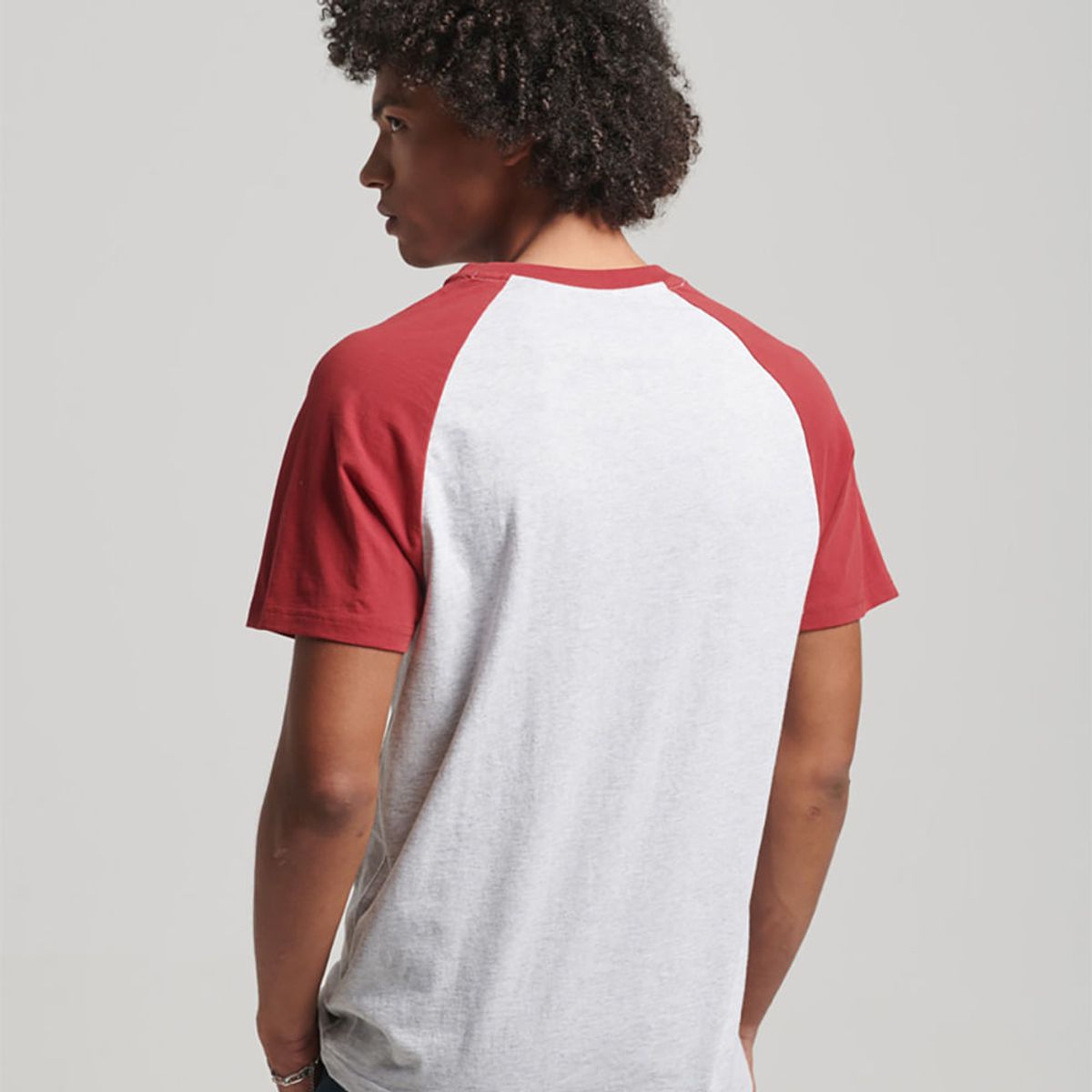 SUPERDRY - Camiseta Para Hombre Vintage Home Run Raglan Superdry