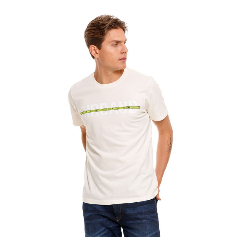 MARITHE FRANCOIS GIRBAUD - Camiseta Manga Corta Para Hombre Le-Francois Girbaud