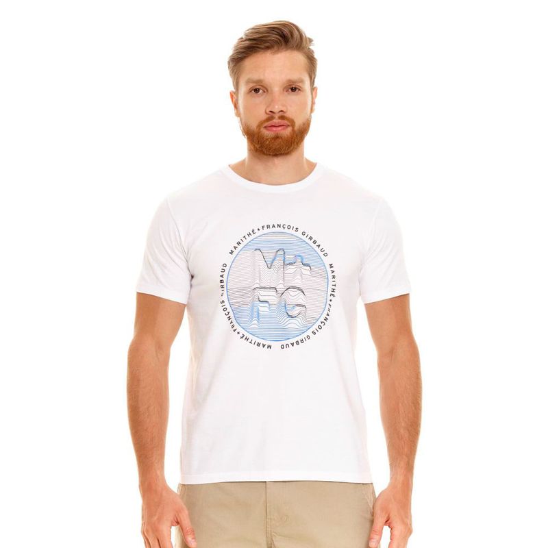 MARITHE FRANCOIS GIRBAUD - Camiseta Manga Corta Para Hombre Girbaud