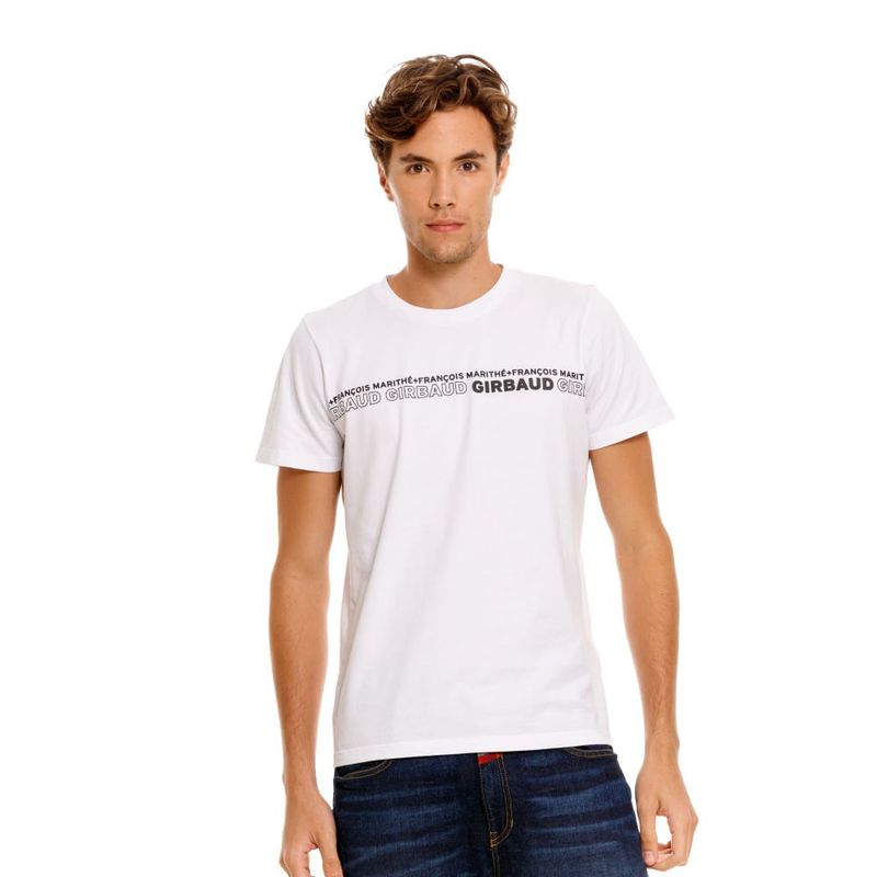 MARITHE FRANCOIS GIRBAUD - Camiseta Manga Corta Para Hombre Le-Francois Girbaud