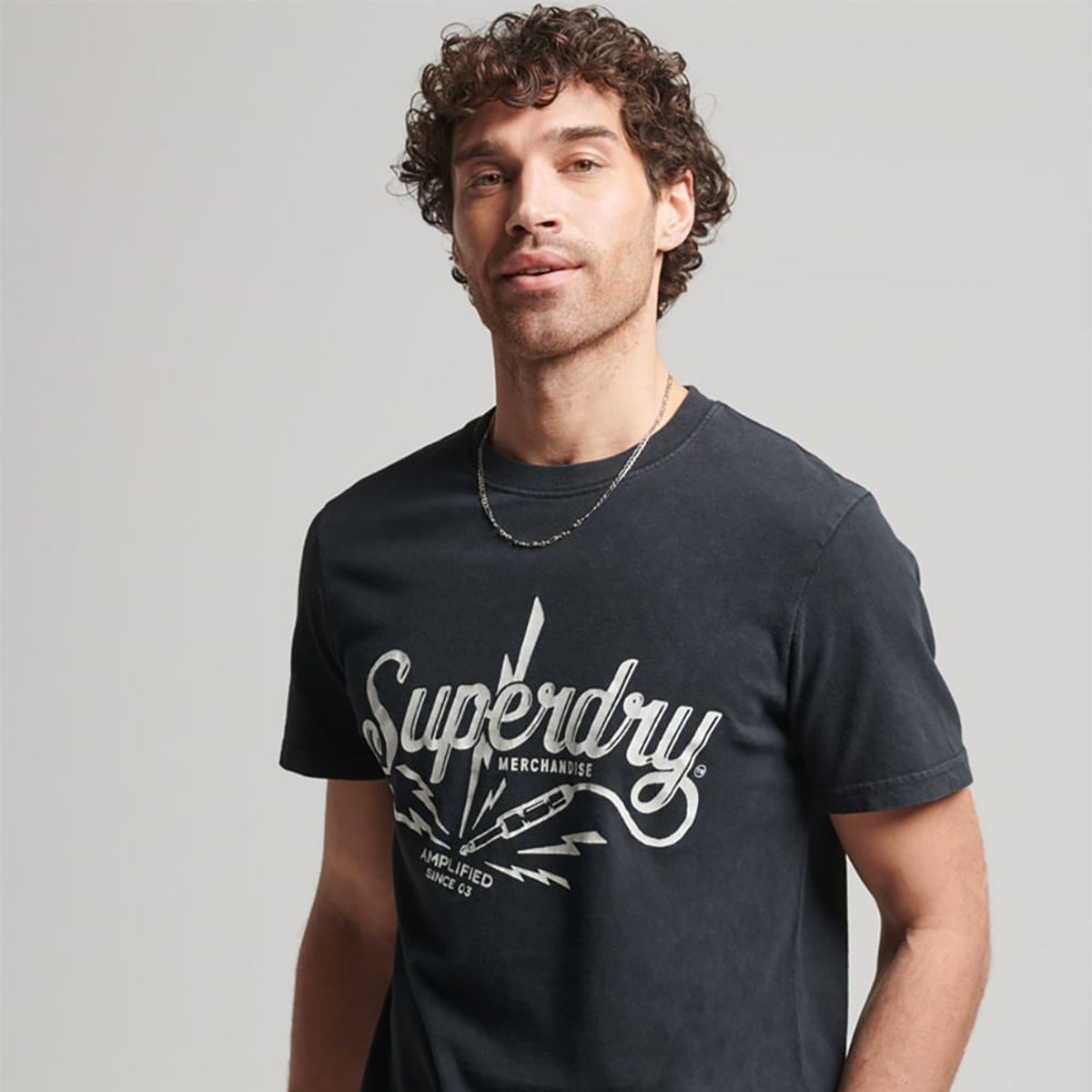 SUPERDRY - Camiseta Para Hombre Vintage Merch Superdry