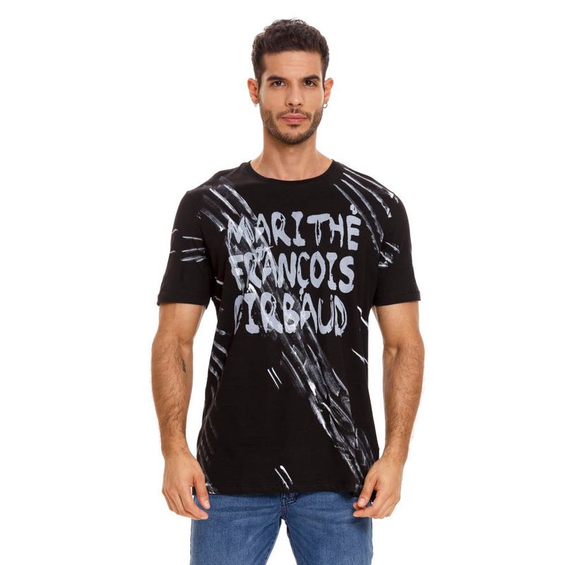 MARITHE FRANCOIS GIRBAUD - Camiseta Manga Corta Para Hombre Girbaud
