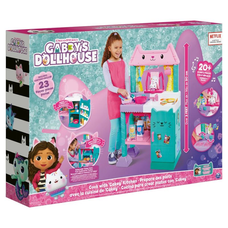 SPIN MASTER - La Cocina Gabbys Dollhouse Cakey Kitchen