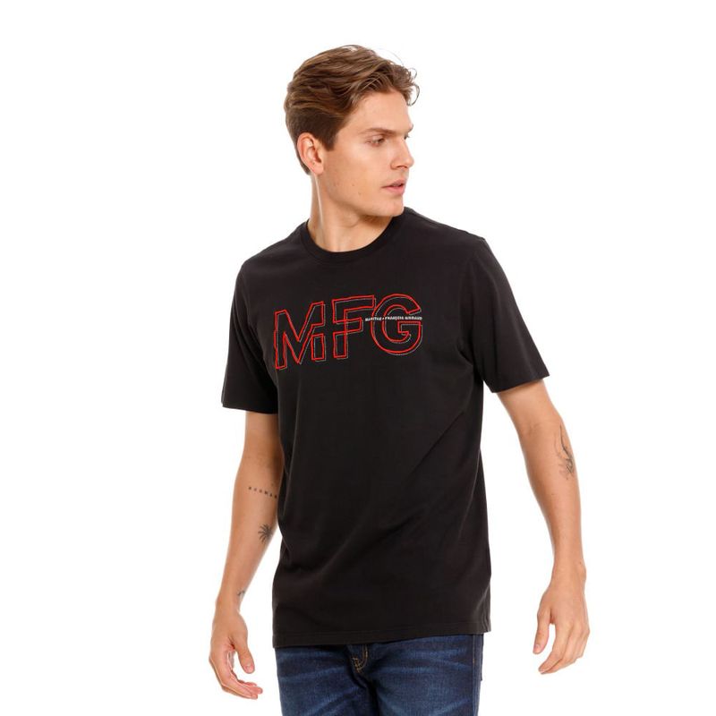 MARITHE FRANCOIS GIRBAUD - Camiseta Manga Corta Para Hombre  Girbaud