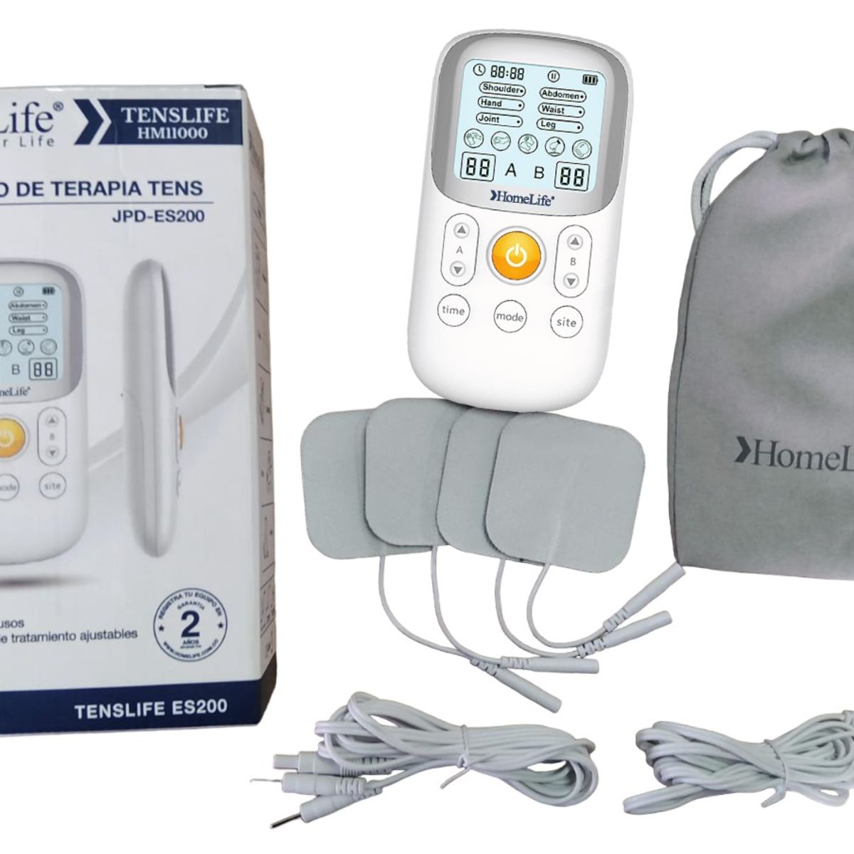 HOME LIFE - Electro Estrimulador Tenslife Tens Hm11000 Jpd-es200