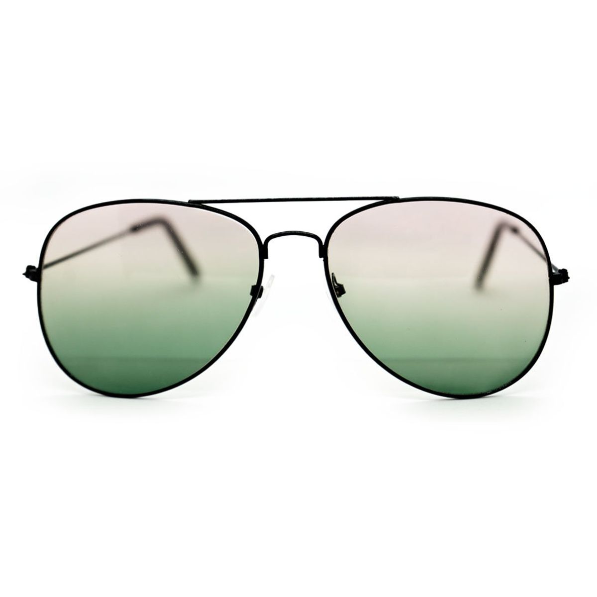 AT NIGHT SUNGLASSES - Gafas de Sol At Night Aviador Metálicas lente verde coral UV400