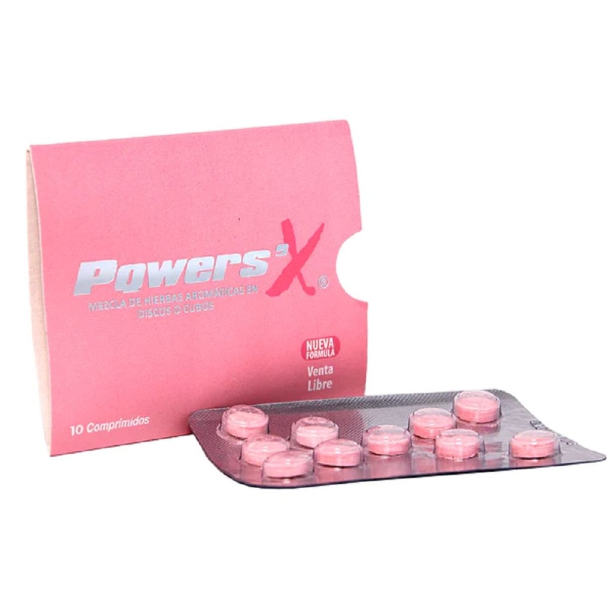 GENERICO - Potenciador Powers X Comprimidos Para Mujer X 10Und