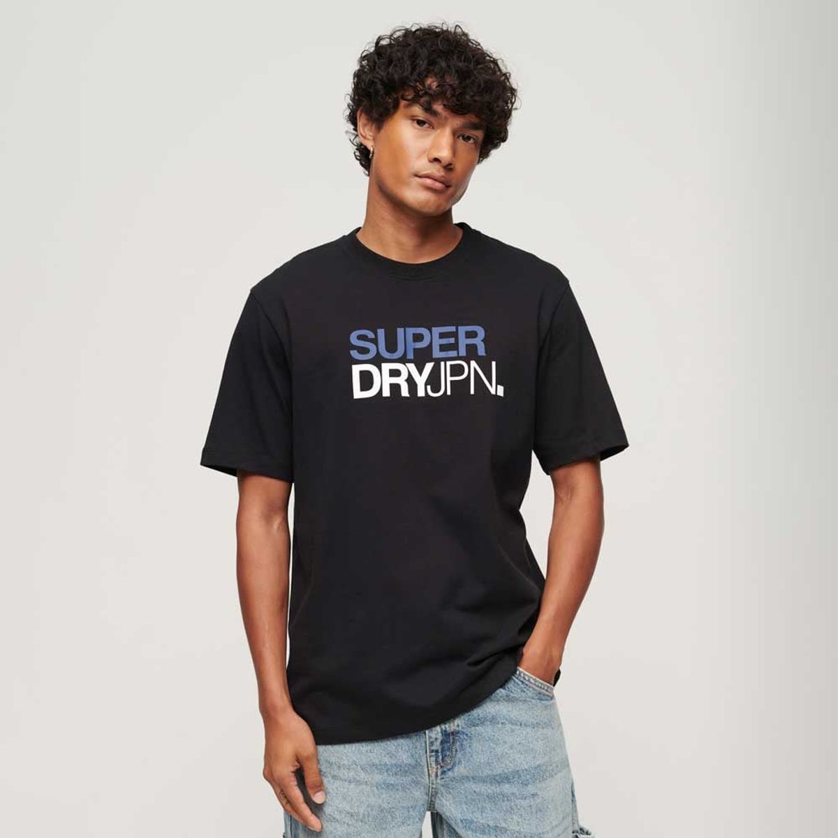 SUPERDRY - Camiseta Para Hombre Sportswear Loose Tee Superdry