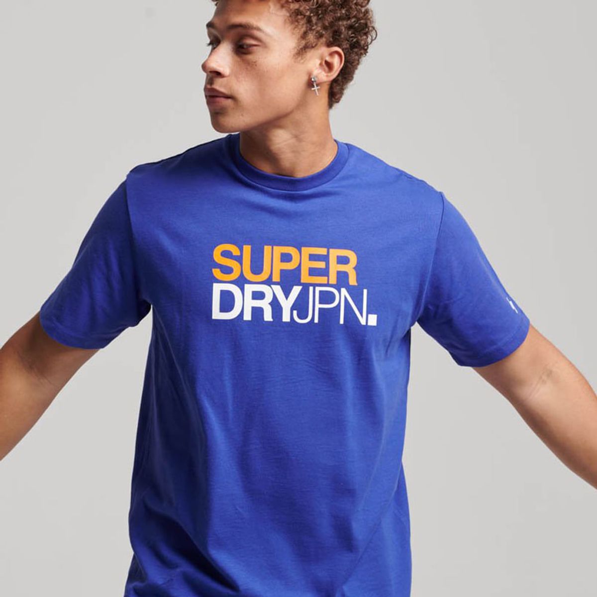 SUPERDRY - Camiseta Para Hombre Sportswear Loose Tee Superdry