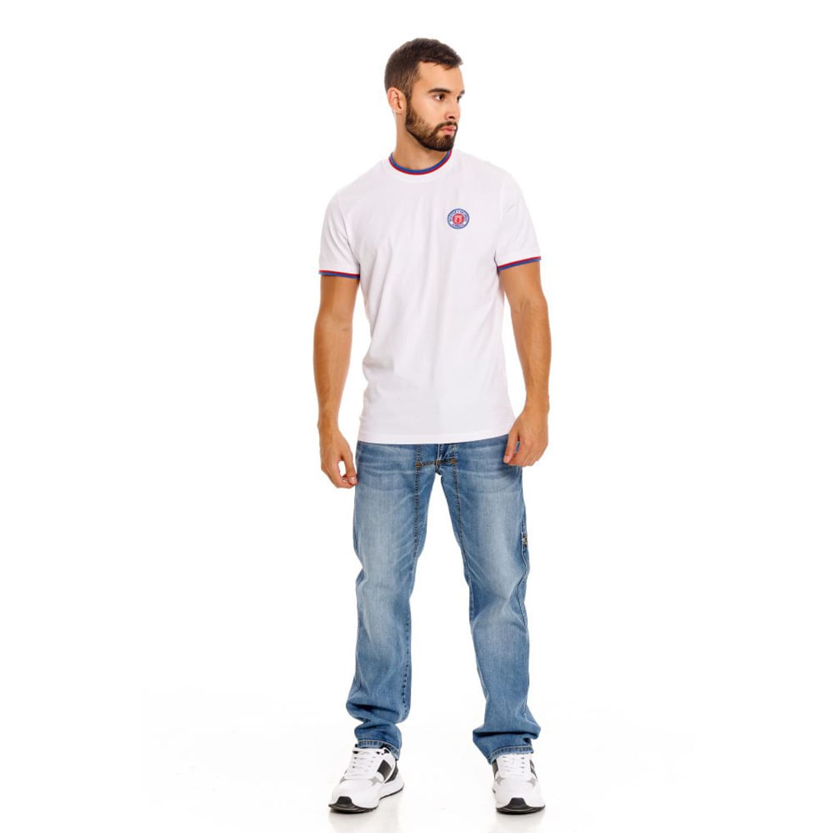 MARITHE FRANCOIS GIRBAUD - Camiseta Manga Corta Para Hombre Lutin Girbaud