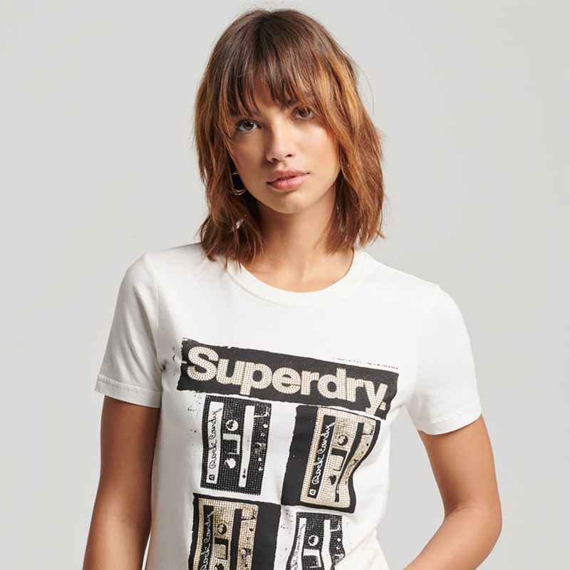SUPERDRY - Camiseta Para Mujer Vintage Poster Superdry