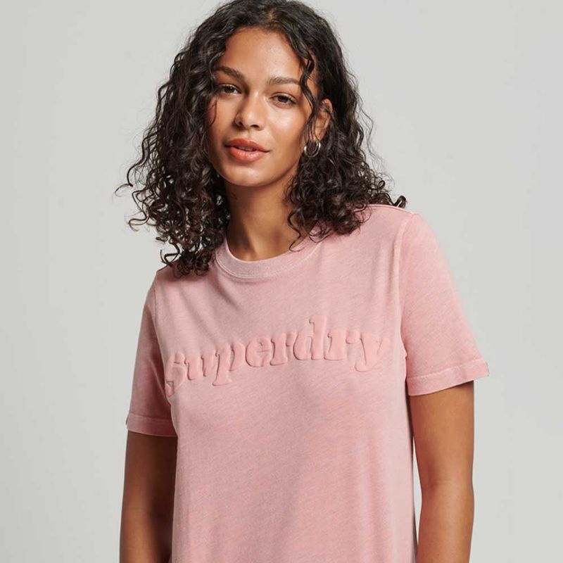 SUPERDRY - Camiseta Para Mujer Vintage Cooper Classic Superdry