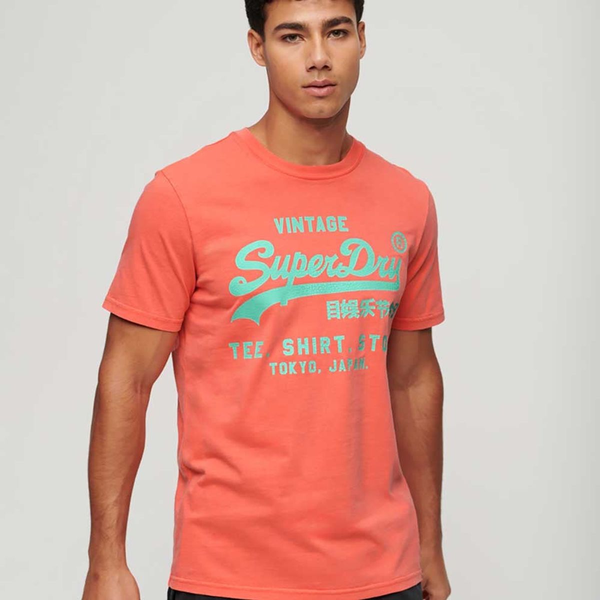 SUPERDRY - Camiseta Para Hombre Neon Superdry