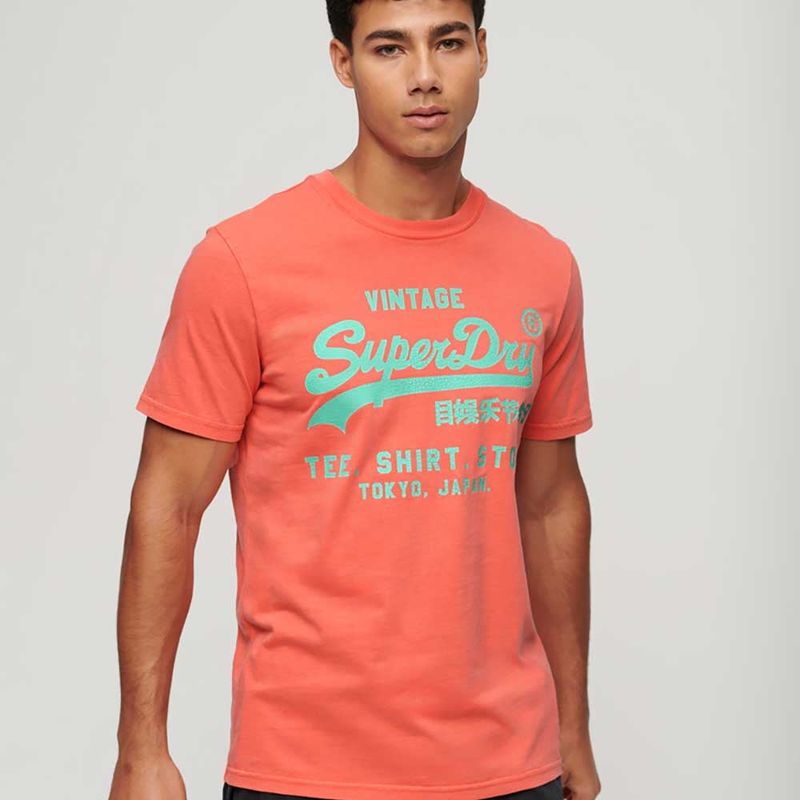 SUPERDRY - Camiseta Para Hombre Neon Superdry