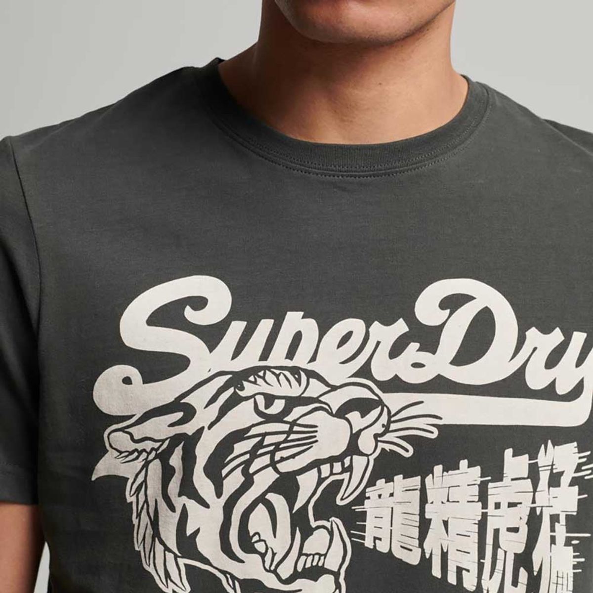SUPERDRY - Camiseta Para Hombre Stay Lucky Graphic Superdry