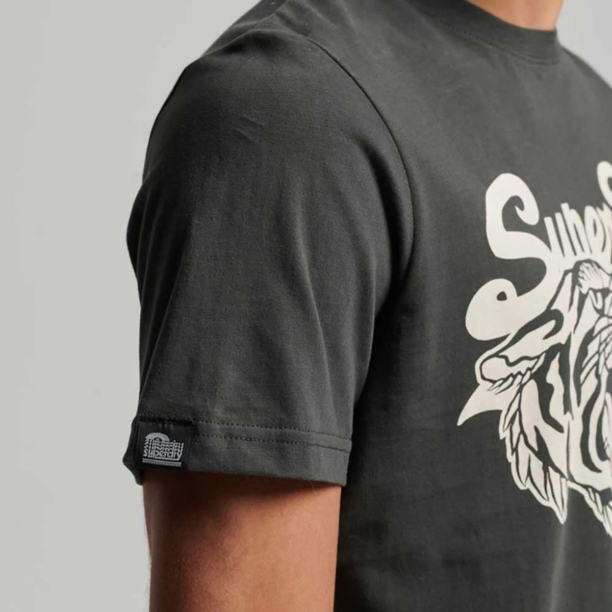 SUPERDRY - Camiseta Para Hombre Stay Lucky Graphic Superdry