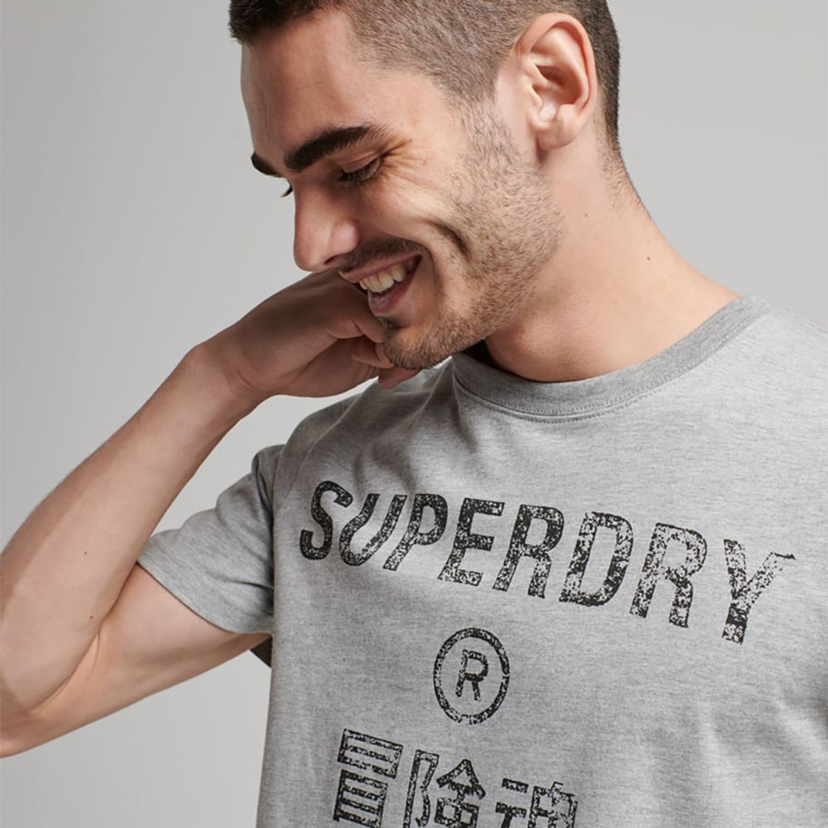 SUPERDRY - Camiseta Para Hombre Vintage Corp Logo Superdry