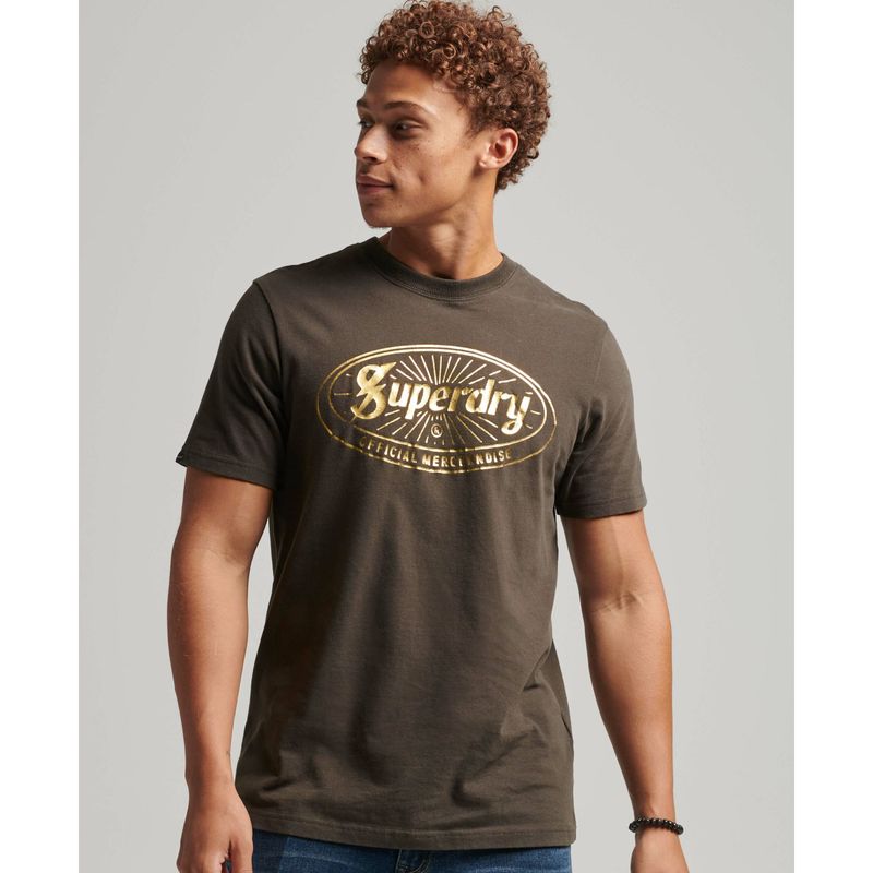 SUPERDRY - Camiseta Para Hombre Vintage Lightning Logo Superdry
