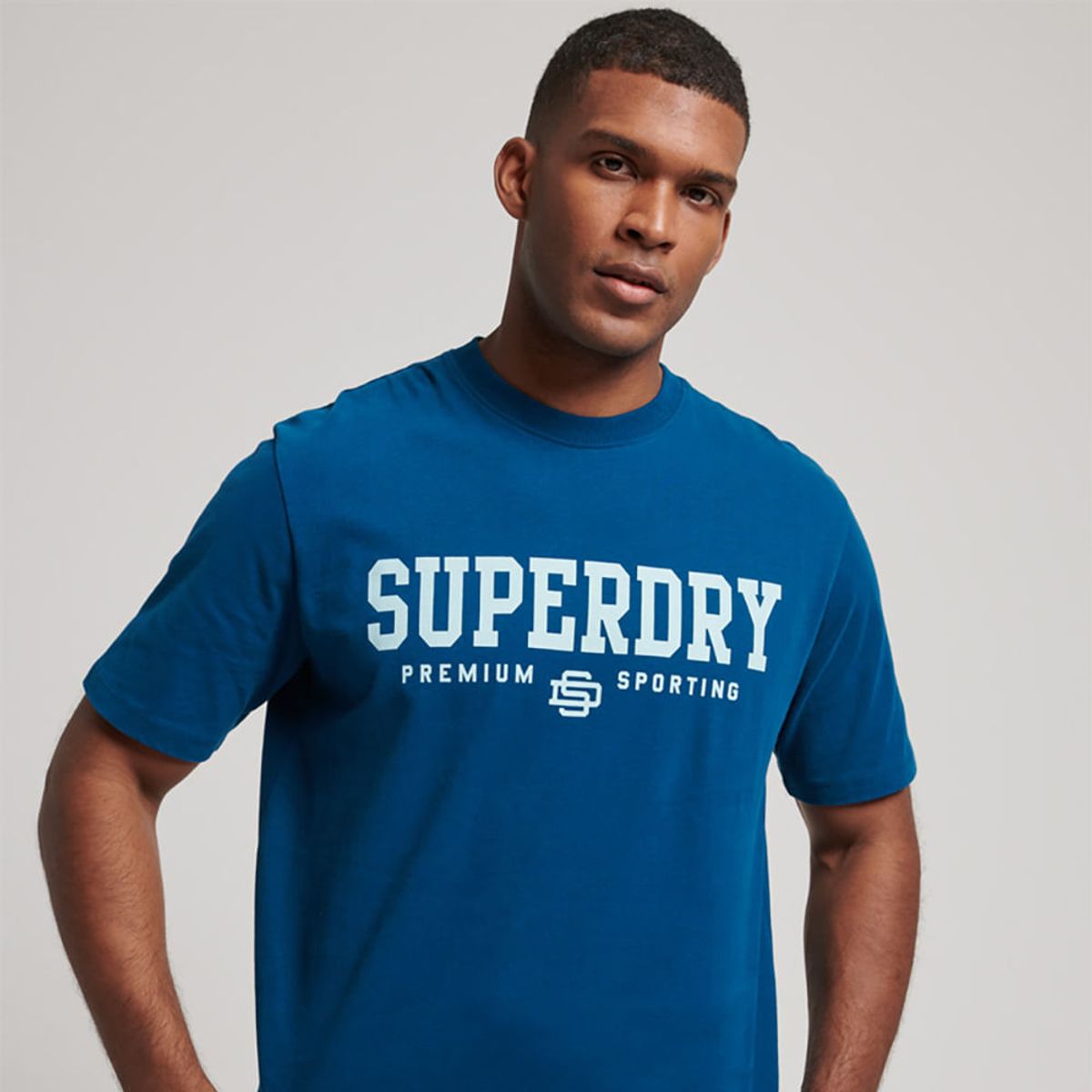 SUPERDRY - Camiseta Para Hombre Code Core Sport Tee Superdry
