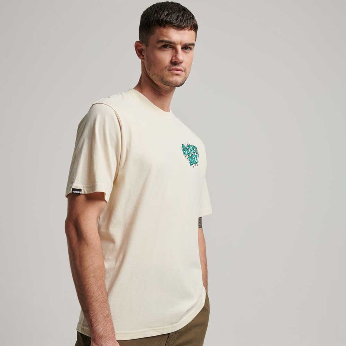 SUPERDRY - Camiseta Manga Corta Para Hombre Vintage Creatures Tee Superdry