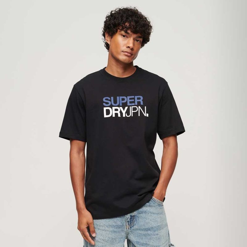 SUPERDRY - Camiseta Para Hombre Sportswear Loose Tee Superdry