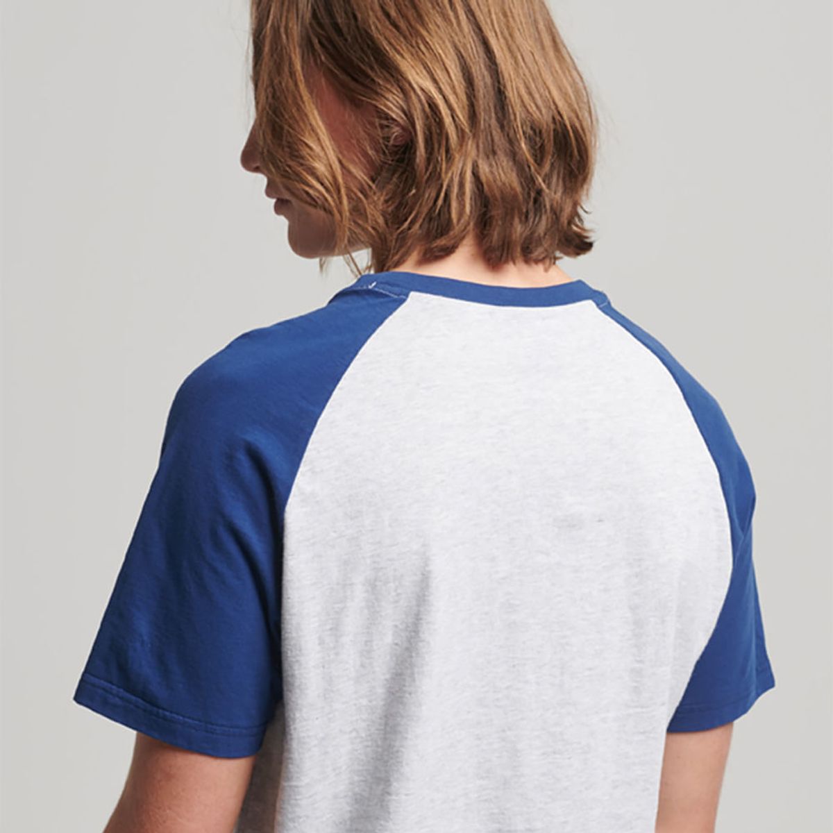 SUPERDRY - Camiseta Para Hombre Vintage Home Run Raglan Superdry