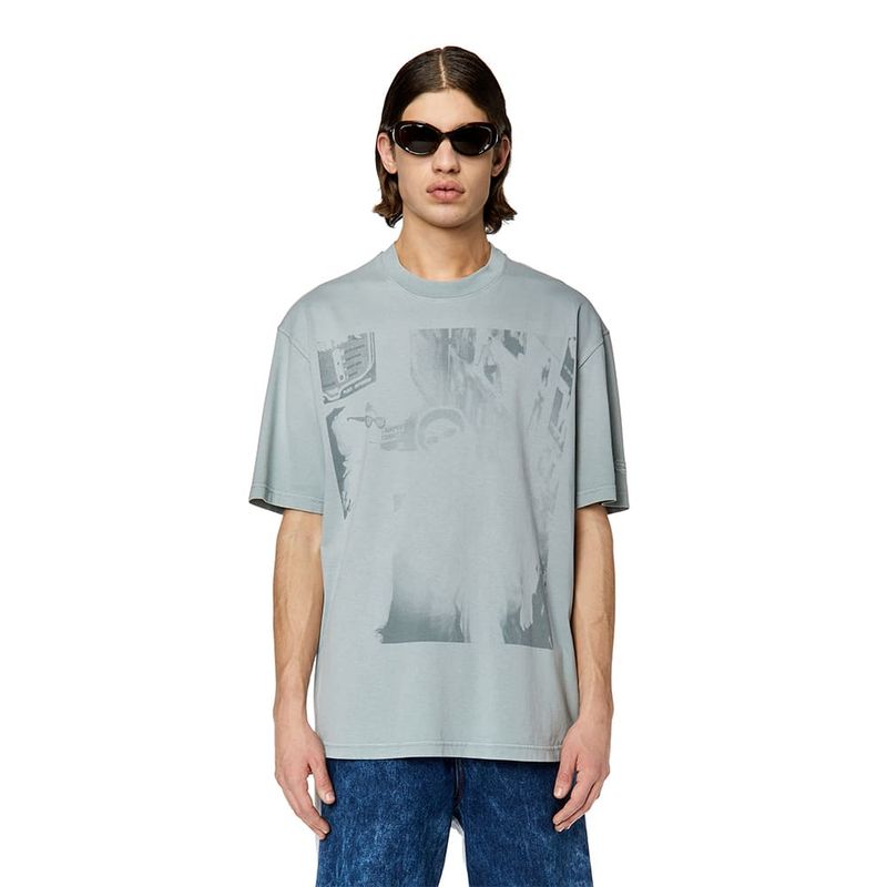 DIESEL - Camiseta Manga Corta Para Hombre T-Wash-G4 Diesel