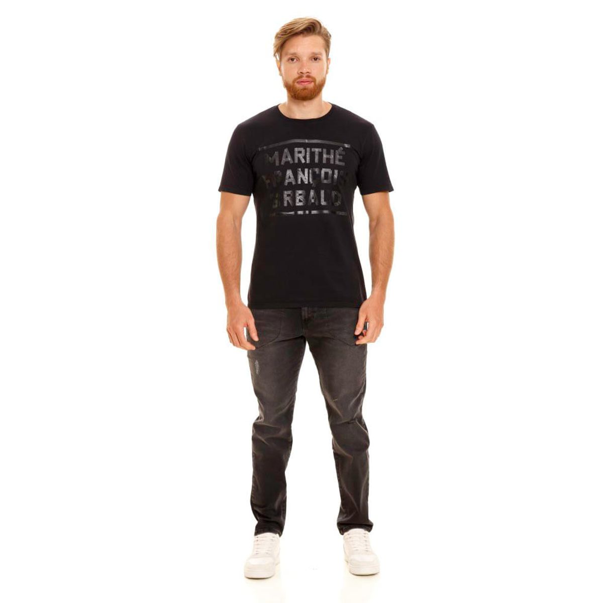 MARITHE FRANCOIS GIRBAUD - Camiseta Manga Corta Para Hombre Girbaud