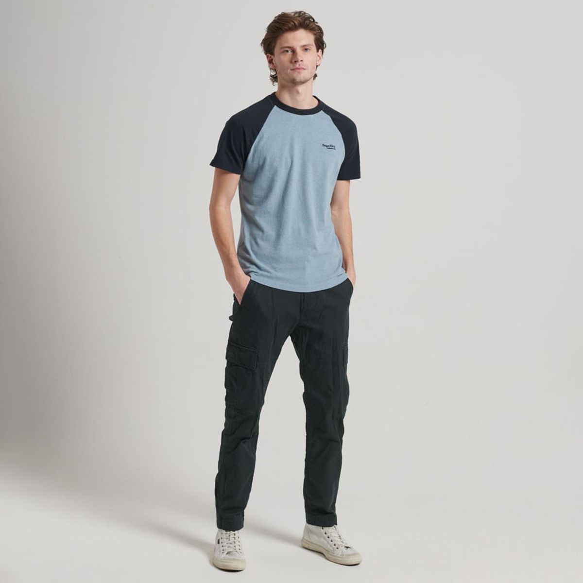 SUPERDRY - Camiseta Para Hombre Essential Baseballsuperdry