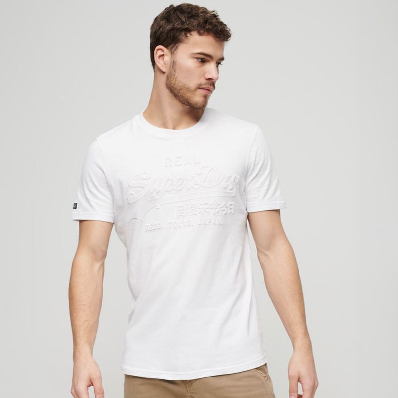 SUPERDRY - Camiseta Para Hombre Embossed Vl Superdry
